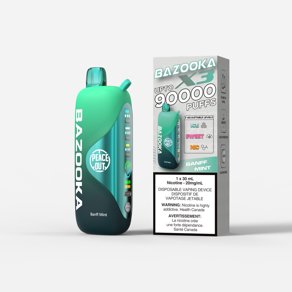 Bazooka X3 90K Puffs Disposable Vape