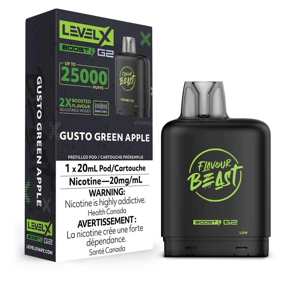 Level X Flavour Beast Boost Pods 25K Puffs