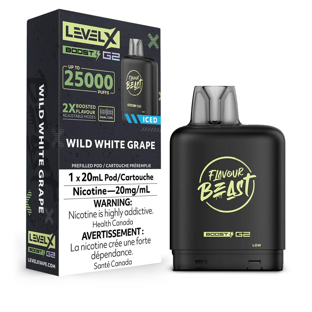 Level X Flavour Beast Boost Pods 25K Puffs