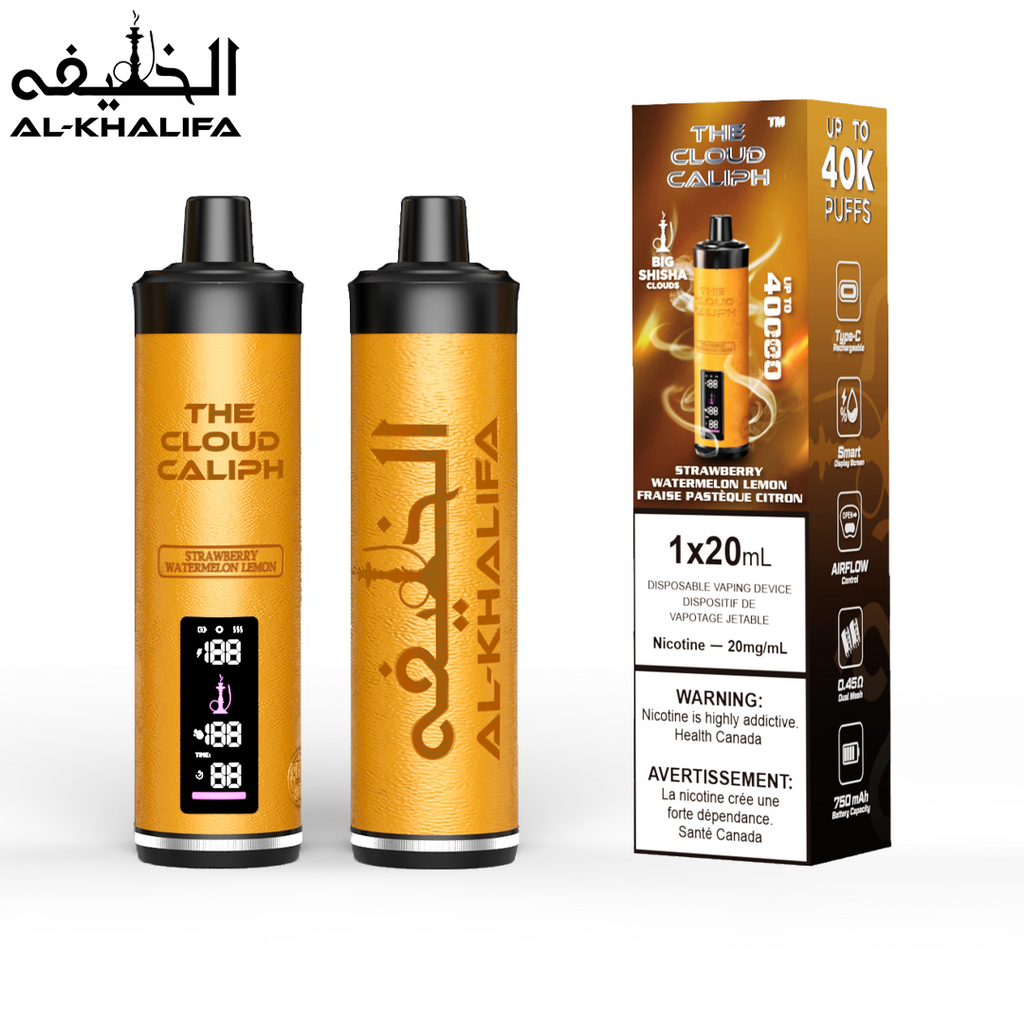 AL Khalifa (Cloud Caliph) 40K Puffs vapecave.ca AL Khalifa (Cloud Caliph) 40K Puffs vapecave.ca