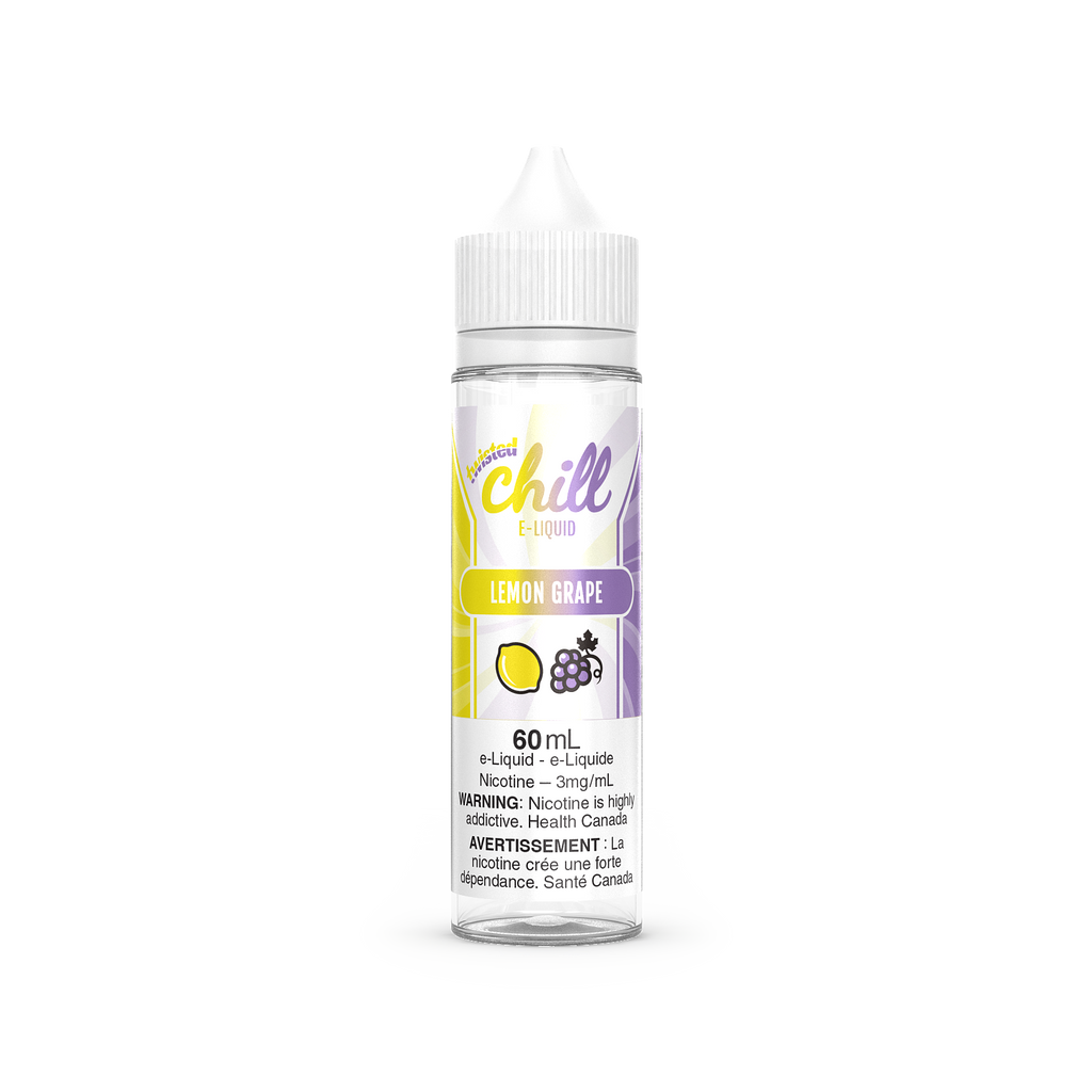Lemon Grape - Chill Freebase E-Liquid - Exquisite Fruit Blend - Mouthwatering Flavor - 30ml Bottle - Vape Cave
