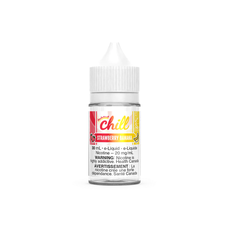 Strawberry Watermelon - Chill Twisted Salt E-Liquid - Nicotine Salt Vape Juice - Refreshing flavor blend, 30ml bottle size, 50% VG, 50% PG - Vape Cave