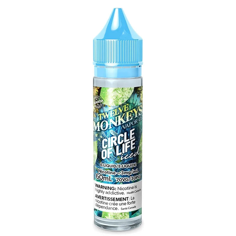 12 Monkeys - Ice Age  60 ml Freebase